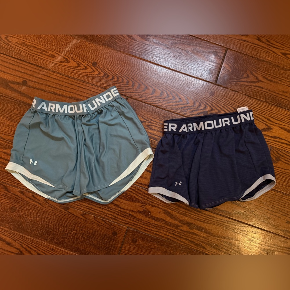Under Armour Shorts Set in Teal and Navy